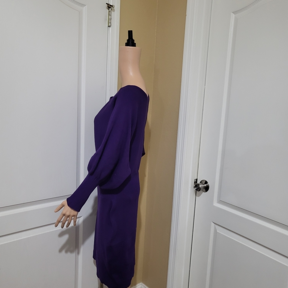 Elegant Purple Women's Dress This Dress is pre-owned - Picture 3 of 4
